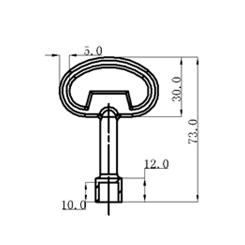 K9 Tool Key Industrial Lock Accessories