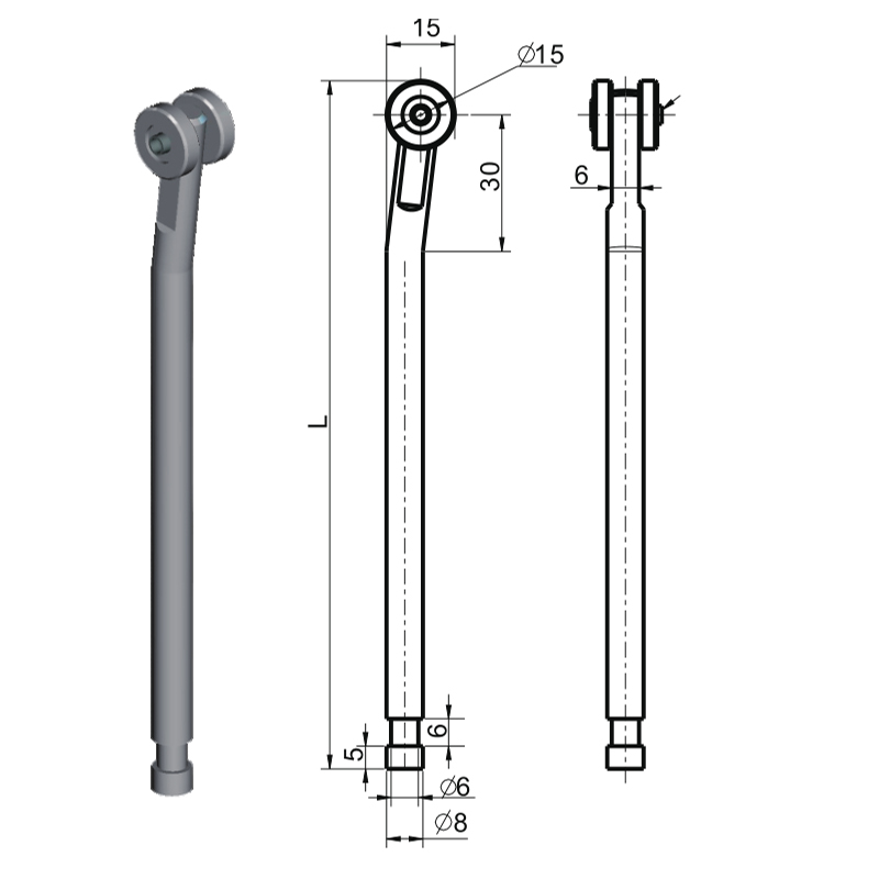 LG002A Connecting Rod Industrial Lock Accessories