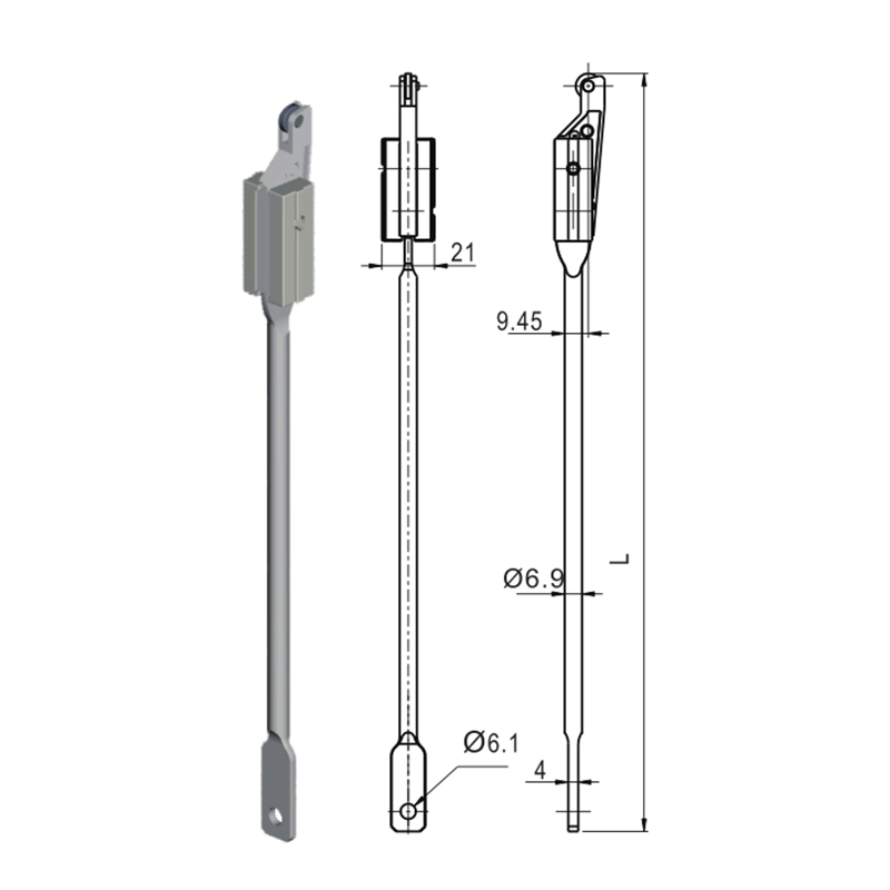 LG002-3 Connecting Rod Industrial Lock Accessories