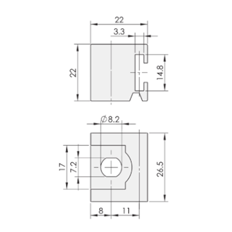 RG001 Nylon Connecting Rod Attachment