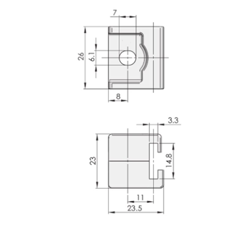 RG001-5 Black Connecting Rod Attachment