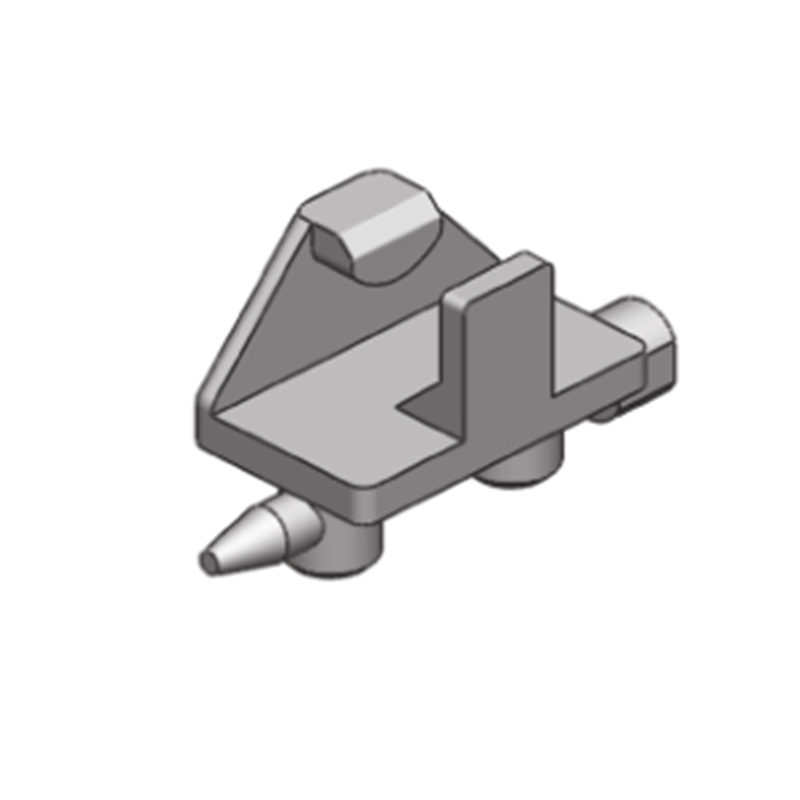 RG003-2 Black ZDC Clip-On Buckle Connecting Rod Attachment