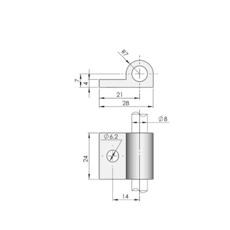 RG004-1 PA Guide Connecting Rod Attachment